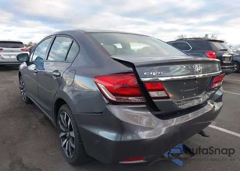 2014 Honda Civic Ex-L from USA, damaged, VIN 2HGFB2F95EH507793